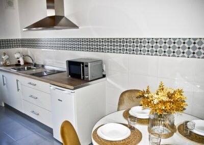 Cocina Apartamentos Turaca en Trujillo